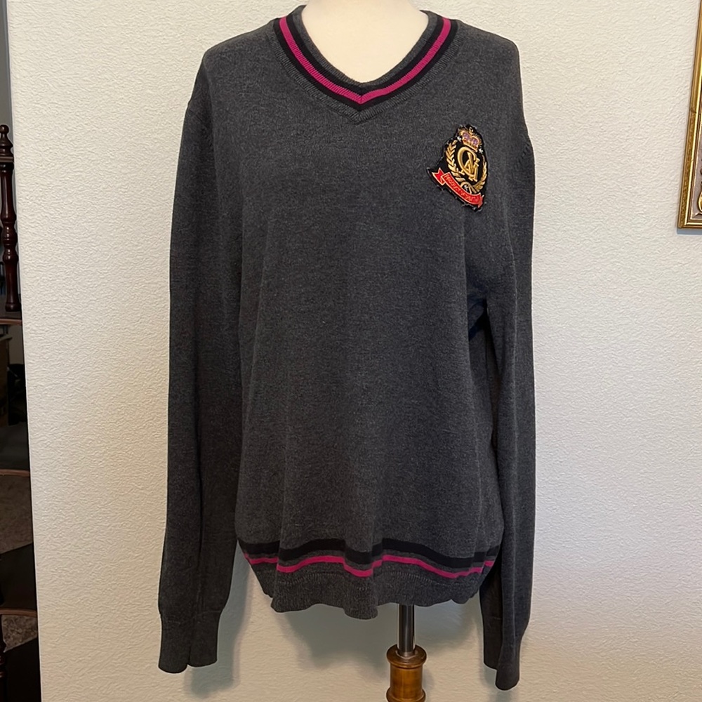 Cavi women’s v neck sweater sz L